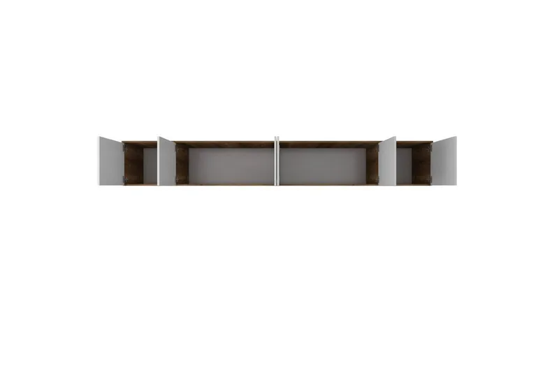 Ervon Väggskiva 243x243 cm - Valnöt/Vit - Hus & renovering - Kök & bad - Kök & tvättstuga