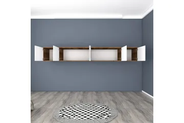Ervon Väggskiva 243x243 cm - Valnöt/Vit - Hus & renovering - Kök & bad - Kök & tvättstuga