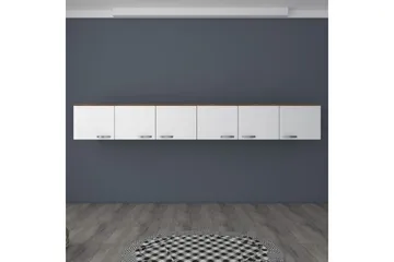 Ervon Väggskiva 243x243 cm - Valnöt/Vit - Hus & renovering - Kök & bad - Kök & tvättstuga