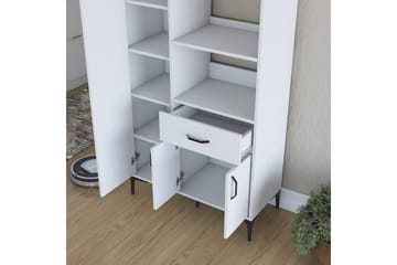 Flerfunktionsskåp Cerreta 165 Vit - Vit - Hus & renovering - Kök & bad - Kök & tvättstuga