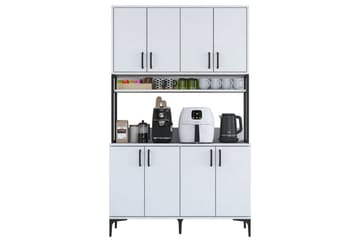 Flerfunktionsskåp Cerreta 173 Vit - Vit - Hus & renovering - Kök & bad - Kök & tvättstuga