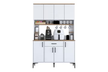 Flerfunktionsskåp Cerreta 177 Vit - Vit - Hus & renovering - Kök & bad - Kök & tvättstuga