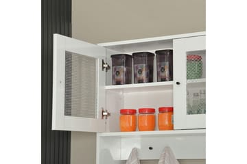 Flerfunktionsskåp Jatin Vit - Vit - Hus & renovering - Kök & bad - Kök & tvättstuga