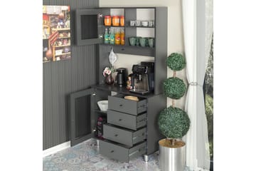 Flerfunktionsskåp Periorport Antracit - Antracit - Hus & renovering - Kök & bad - Kök & tvättstuga