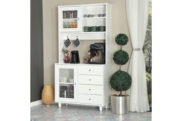 Flerfunktionsskåp Periorport Vit - Vit - Hus & renovering - Kök & bad - Kök & tvättstuga
