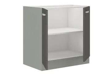 Grey Skåp med dörrar 80x60x82 cm - Grå - Hus & renovering - Kök & bad - Kök & tvättstuga