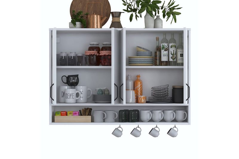 Heba Tv-skåp 120 cm - Vit - Hus & renovering - Kök & bad - Kök & tvättstuga