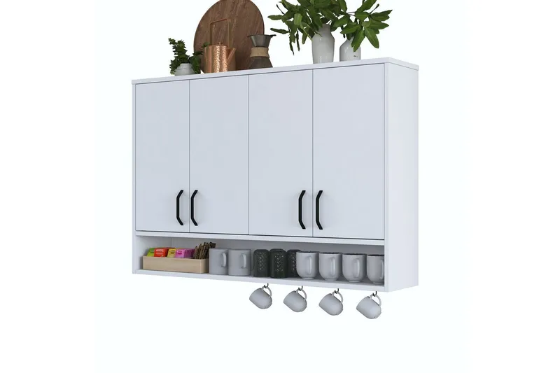 Heba Tv-skåp 120 cm - Vit - Hus & renovering - Kök & bad - Kök & tvättstuga