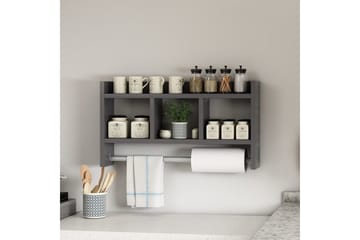 Hyllor Homitis Harlee Hylla 63,6x14,6 cm Antracit - Antracit - Hus & renovering - Kök & bad - Kök & tvättstuga