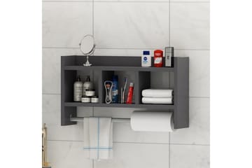 Hyllor Homitis Harlee Hylla 63,6x14,6 cm Antracit - Antracit - Hus & renovering - Kök & bad - Kök & tvättstuga