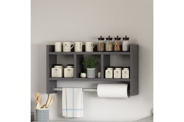 Hyllor Homitis Harlee Hylla 63,6x14,6 cm Antracit - Antracit - Hus & renovering - Kök & bad - Kök & tvättstuga