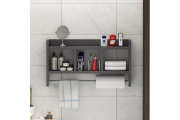 Hyllor Homitis Harlee Hylla 63,6x14,6 cm Antracit - Antracit - Hus & renovering - Kök & bad - Kök & tvättstuga