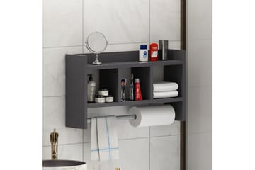 Hyllor Homitis Harlee Hylla 63,6x14,6 cm Antracit - Antracit - Hus & renovering - Kök & bad - Kök & tvättstuga