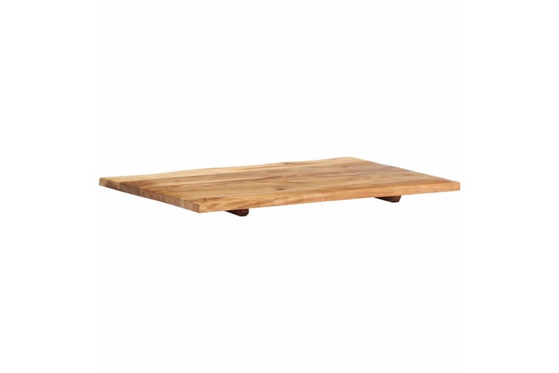 Bänkskiva för badrum massivt akaciaträ 80x55x2,5 cm - Hus & renovering - Kök & bad - Kök & tvättstuga - Bänkskiva & köksbänk