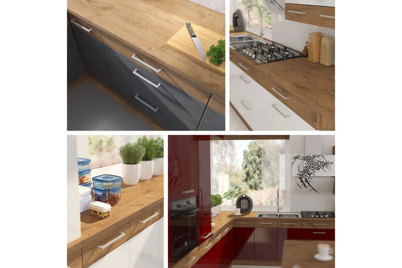 Bordsskiva 110cm - Brun - Hus & renovering - Kök & bad - Kök & tvättstuga - Bänkskiva & köksbänk