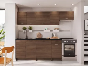 Crawley köksset - Svart, valnöt - Hus & renovering - Kök & bad - Kök & tvättstuga - Bänkskiva & köksbänk