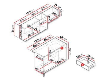 Elvrik köksset - Kashmir, svart - Hus & renovering - Kök & bad - Kök & tvättstuga - Bänkskiva & köksbänk