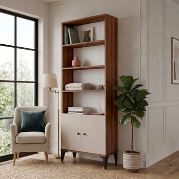 Fenvik Multifunktionsskåp 75x178x25 cm - Valnöt - Hus & renovering - Kök & bad - Kök & tvättstuga