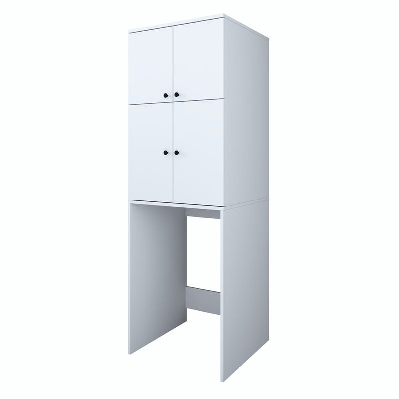 Fenvik Tvättmaskinsskåp 65x193,6x62,5 cm - Vit - Hus & renovering - Kök & bad - Kök & tvättstuga