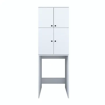 Fenvik Tvättmaskinsskåp 65x193,6x62,5 cm - Vit - Hus & renovering - Kök & bad - Kök & tvättstuga