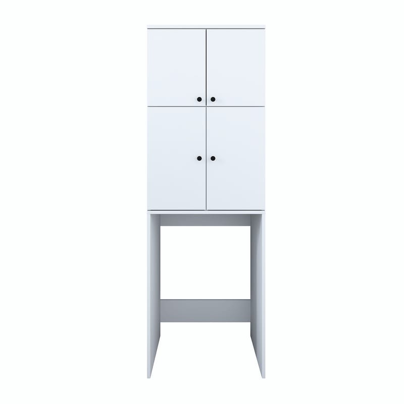 Fenvik Tvättmaskinsskåp 65x193,6x62,5 cm - Vit - Hus & renovering - Kök & bad - Kök & tvättstuga