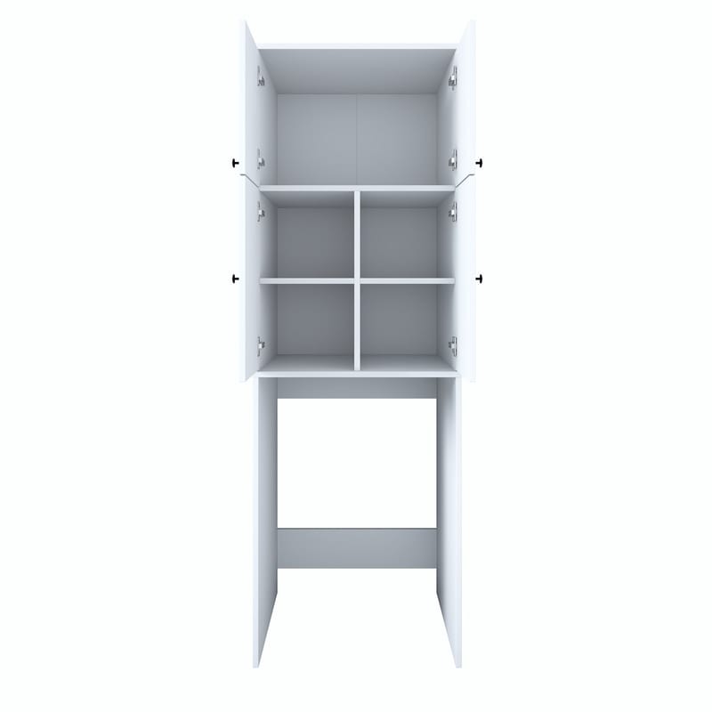 Fenvik Tvättmaskinsskåp 65x193,6x62,5 cm - Vit - Hus & renovering - Kök & bad - Kök & tvättstuga