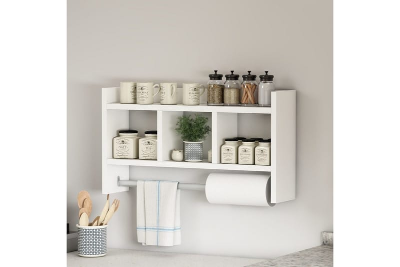 Hyllor Homitis Harlee Hylla 63,6x14,6 cm Vit - Hus & renovering - Kök & bad - Kök & tvättstuga