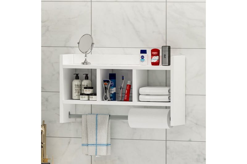 Hyllor Homitis Harlee Hylla 63,6x14,6 cm Vit - Hus & renovering - Kök & bad - Kök & tvättstuga