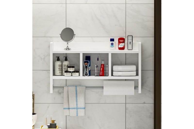 Hyllor Homitis Harlee Hylla 63,6x14,6 cm Vit - Hus & renovering - Kök & bad - Kök & tvättstuga