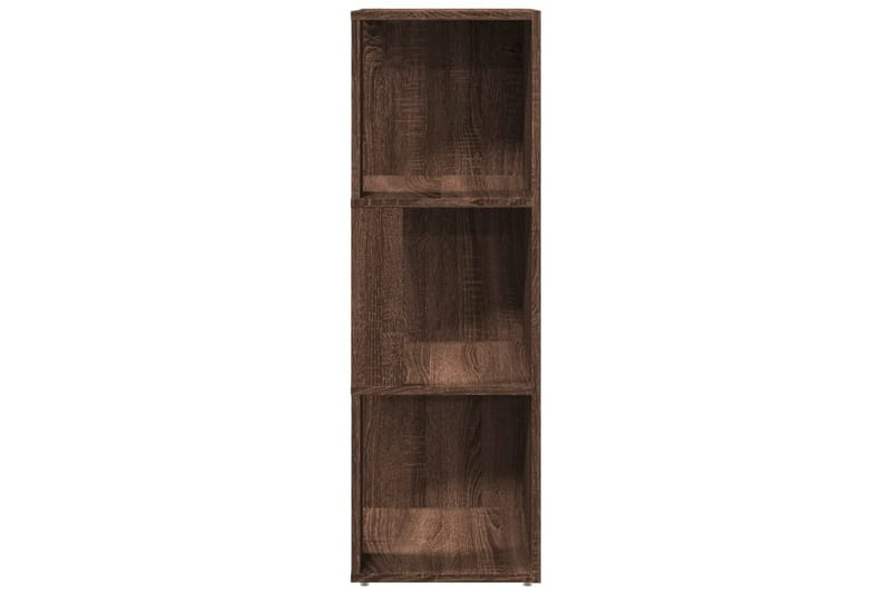 beBasic Hörnhylla brun sonoma 33x33x100 cm konstruerat trä - Brown - Förvaring - Hylla - Hörnhylla