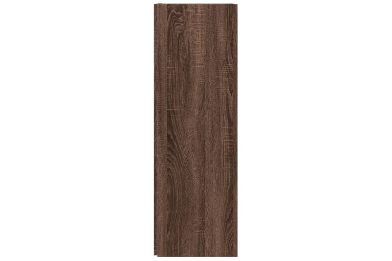 beBasic Hörnhylla brun sonoma 33x33x100 cm konstruerat trä - Brown - Förvaring - Hylla - Hörnhylla