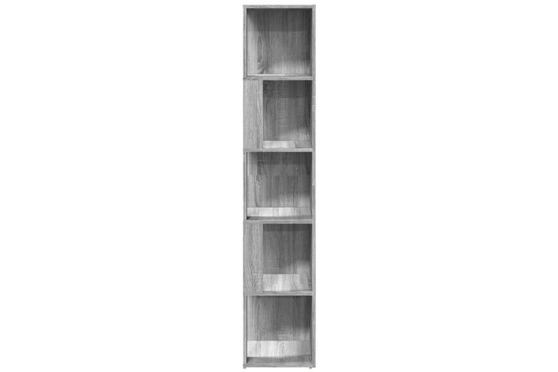 beBasic Hörnhylla Grå Sonoma 33x33x164,5 cm konstruerat trä - Grey - Förvaring - Hylla - Hörnhylla