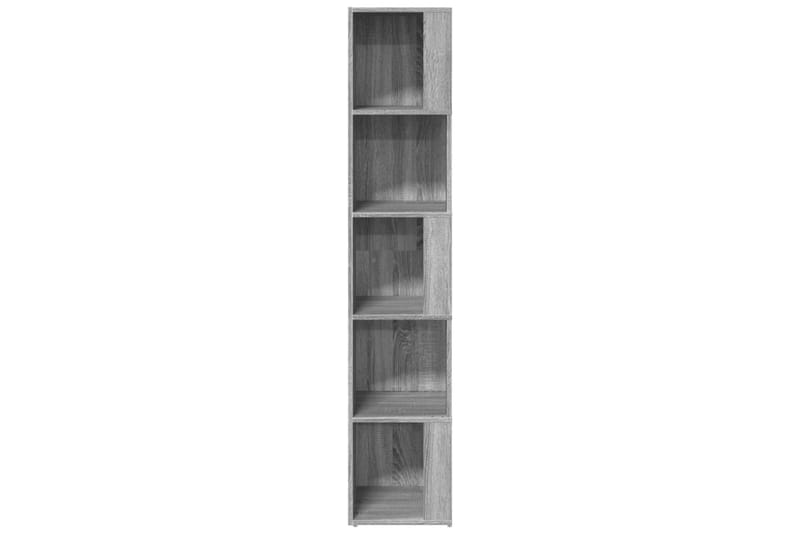 beBasic Hörnhylla Grå Sonoma 33x33x164,5 cm konstruerat trä - Grey - Förvaring - Hylla - Hörnhylla