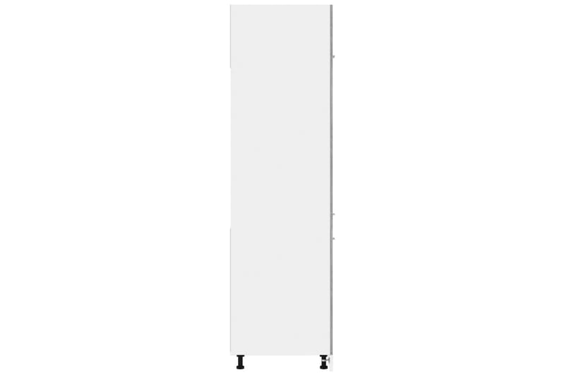 beBasic Skåp för kylskåp grå sonoma 60x57x207 cm konstruerat trä - Grey - Köksskåp