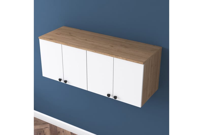 Frostine Överskåp - Valnöt/Vit - Hus & renovering - Kök & bad - Kök & tvättstuga