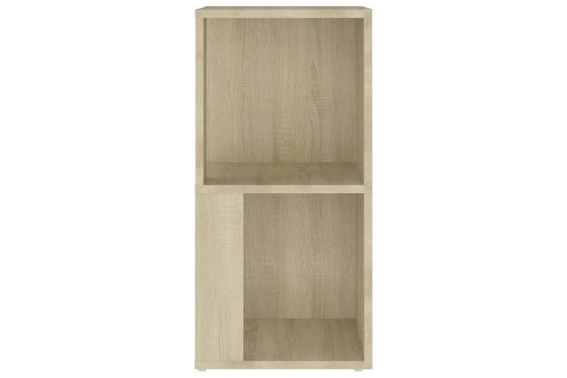 Hörnhylla sonoma-ek 33x33x67 cm spånskiva - Brun - Förvaring - Hylla - Hörnhylla