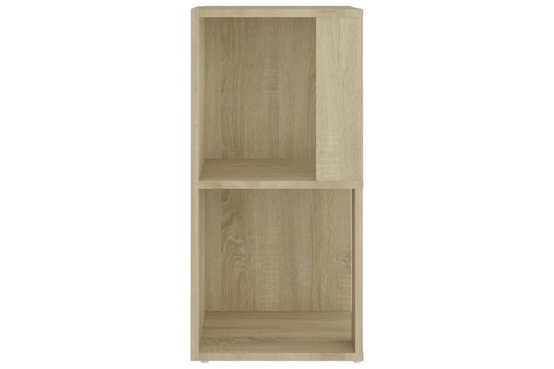 Hörnhylla sonoma-ek 33x33x67 cm spånskiva - Brun - Förvaring - Hylla - Hörnhylla