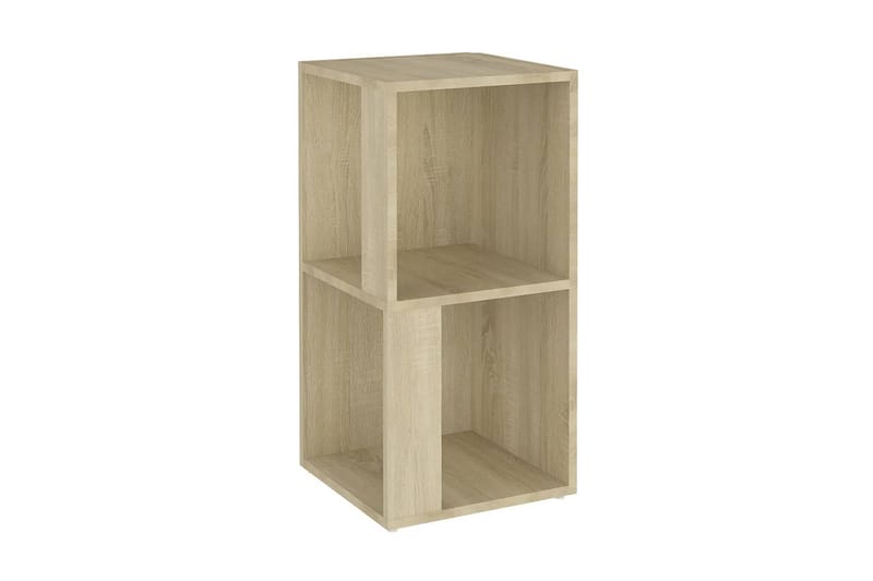 Hörnhylla sonoma-ek 33x33x67 cm spånskiva - Brun - Förvaring - Hylla - Hörnhylla