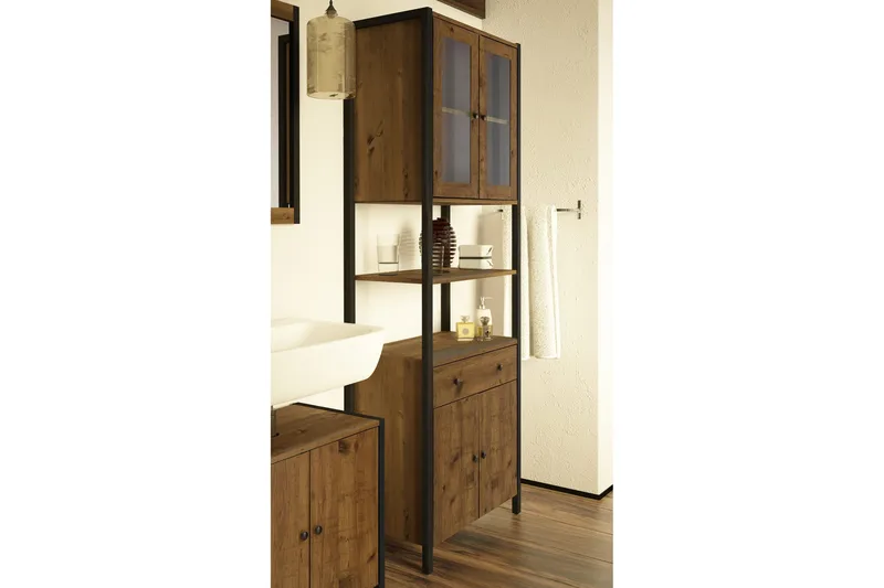 Brayden TV-skåp 60x180 cm - Brun/Svart - Hus & renovering - Kök & bad - Kök & tvättstuga
