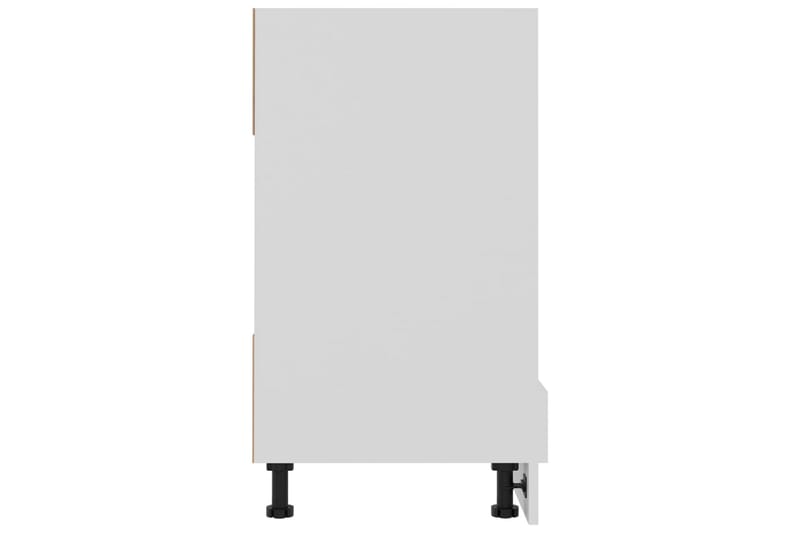 Köksskåp för skåp vit 60x46x81,5 cm spånskiva - Vit - Köksskåp