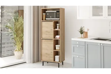 Liyakat Högskåp - Valnöt - Hus & renovering - Kök & bad - Kök & tvättstuga