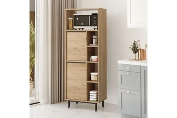Liyakat Högskåp - Valnöt - Hus & renovering - Kök & bad - Kök & tvättstuga