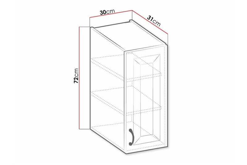 Templemore Köksskåp 30 cm - Hus & renovering - Kök & bad - Kök & tvättstuga