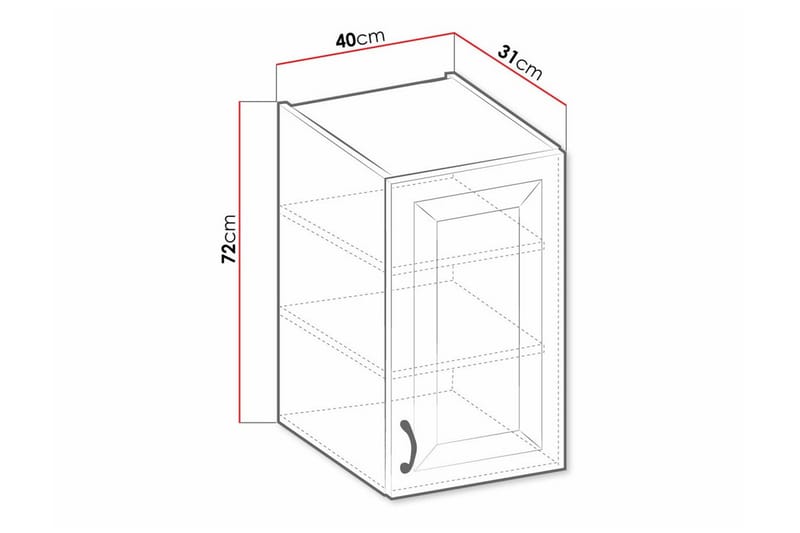 Templemore Köksskåp 40 cm - Hus & renovering - Kök & bad - Kök & tvättstuga
