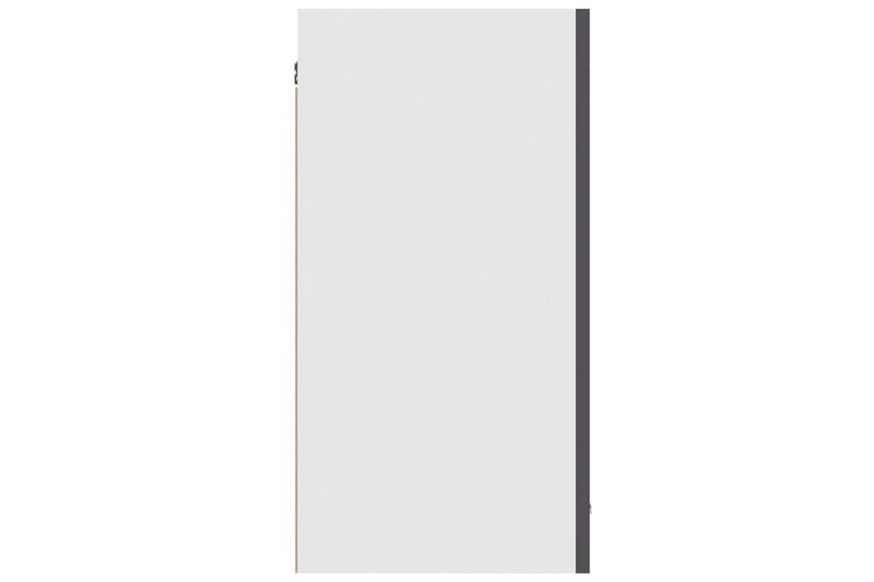 Väggskåp grå 80x31x60 cm spånskiva - Grå - Köksskåp
