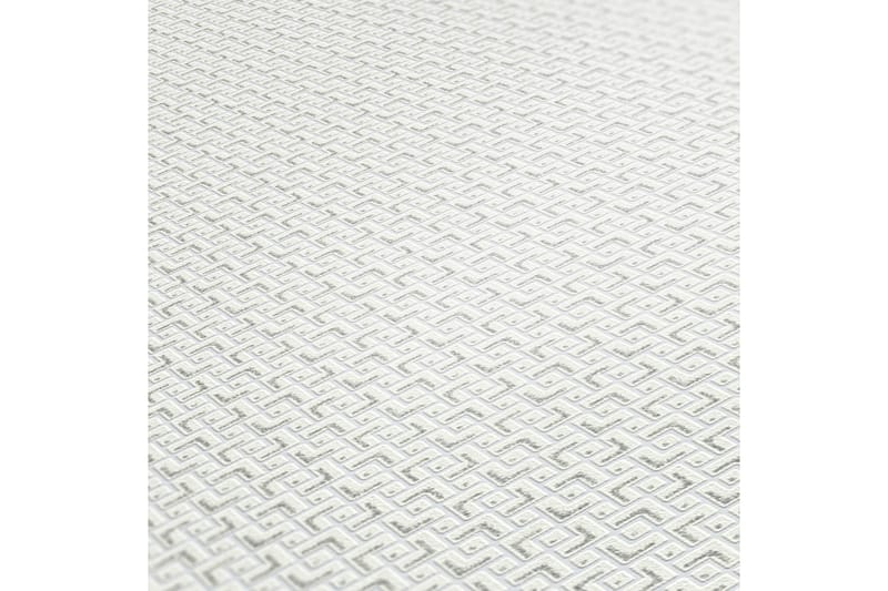 3D Tapet Attractive Ovävd Vit - AS Creation - Inredning - Väggdekor - Tapet & tapettillbehör - Mönstrad tapet