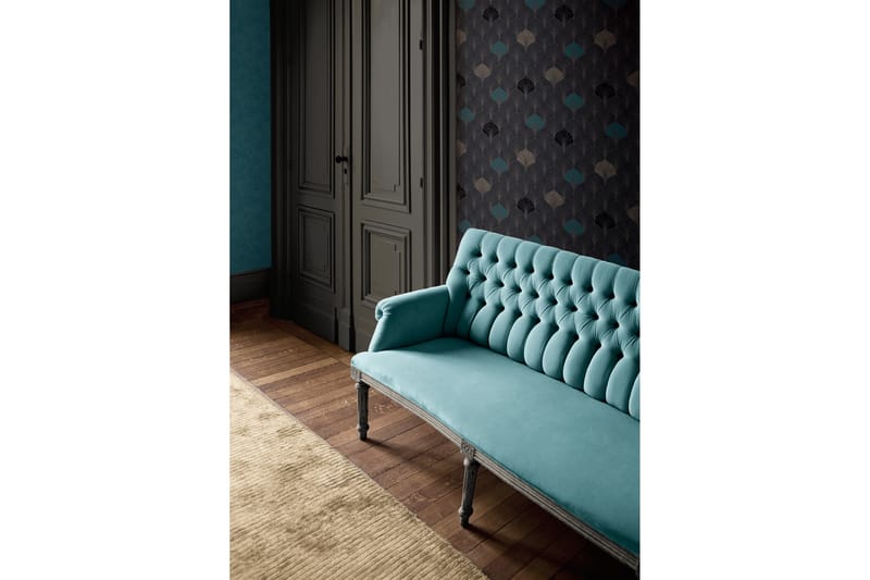 Art deco Tapet Pop Style Ovävd Guld - AS Creation - Inredning - Väggdekor - Tapet & tapettillbehör - Mönstrad tapet