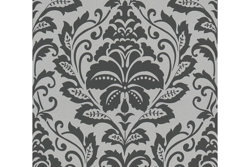 Barock Tapet Attractive Ovävd Silver - AS Creation - Inredning - Väggdekor - Tapet & tapettillbehör - Mönstrad tapet