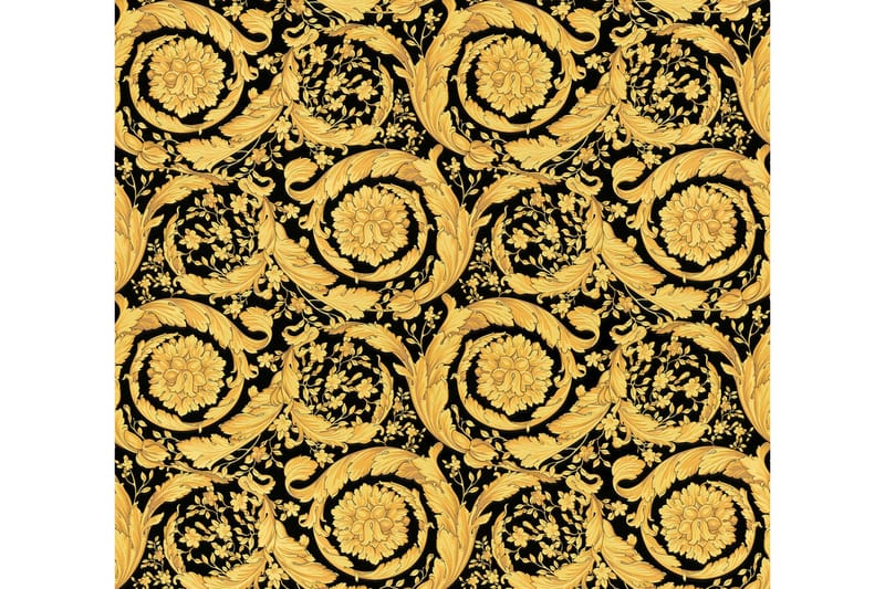 Barock Tapet Barocco Flowers by Versace - AS Creation - Kökstapet - Mönstrad tapet - Vinyltapet