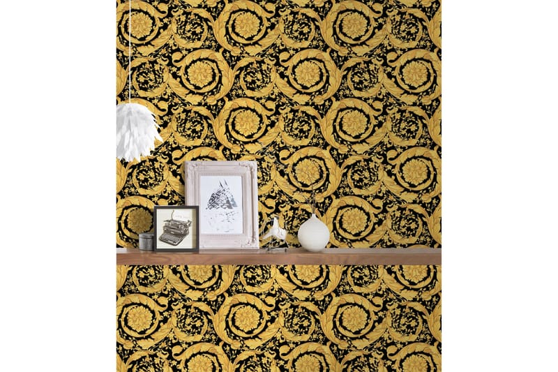 Barock Tapet Barocco Flowers by Versace - AS Creation - Inredning - Väggdekor - Tapet & tapettillbehör - Mönstrad tapet